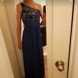 Grecian Blue Gown